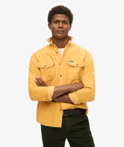 S a Manches Longues en Velours Côtelé Fin Chemise, Taille: M - Superdry - Modalova