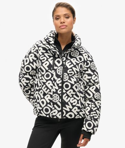 Damen Kastenförmige Ski-steppjacke - Größe: 38 - Superdry - Modalova