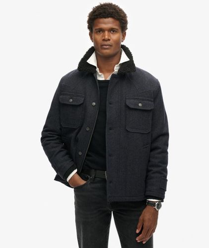 Herren The Merchant Store-arbeitsjacke aus Wolle - Größe: L - Superdry - Modalova