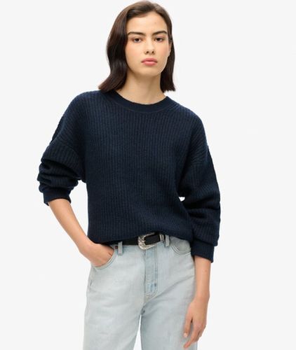 Pull Ras-du-cou Brossé Taille: 38 - Superdry - Modalova