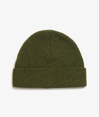 Herren Essential Beaniemütze aus Strickgewebe mit Logo - Superdry - Modalova