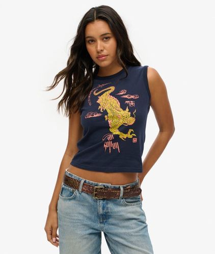Débardeur Slim x Komodo Kailash Dragon Taille: 44 - Superdry - Modalova