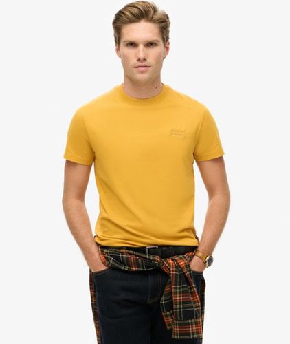 Herren Essential T-shirt mit Logostickerei - Größe: Xxxl - Superdry - Modalova