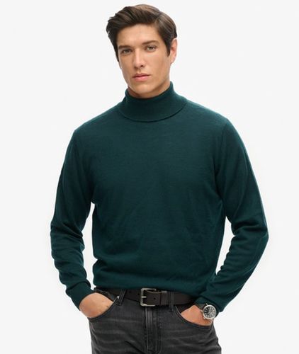 Pull à col Roulé en Mérinos Taille: L - Superdry - Modalova