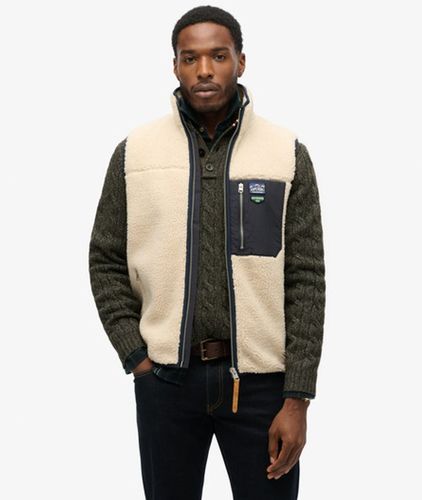 Gilet en Polaire Borg Vintage Retro / Taille: XL - Superdry - Modalova