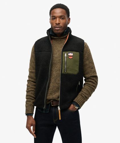 Gilet en Polaire Borg Vintage Retro / Taille: XL - Superdry - Modalova