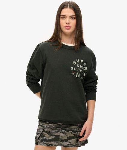 Sweat-shirt Ras-du-cou OverTaille Surplus Graphic Taille: XL - Superdry - Modalova