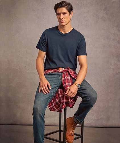 Herren Klassisches Essential T-shirt - Größe: S - Superdry - Modalova