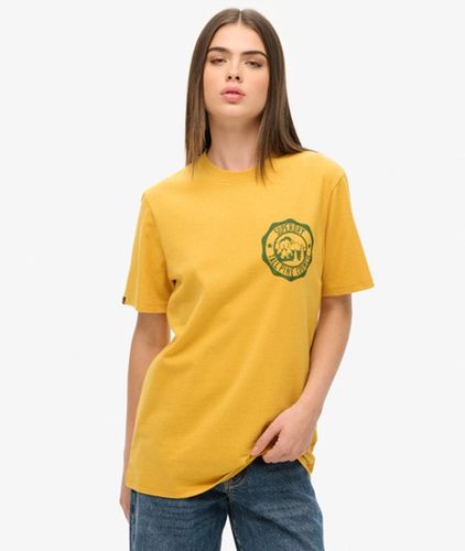 Damen und Outdoor Oversize-T-Shirt mit Grafik, Größe: XXL - Superdry - Modalova