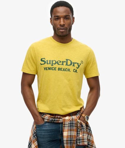 Herren Klassisches Venue T-shirt mit Logo - Größe: M - Superdry - Modalova