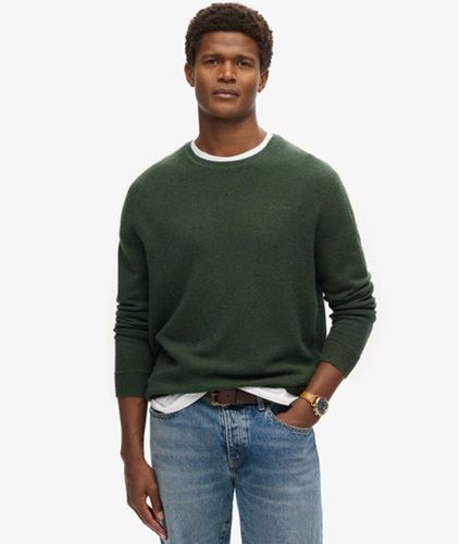 Pull Slim ras du cou Essential Taille: S - Superdry - Modalova