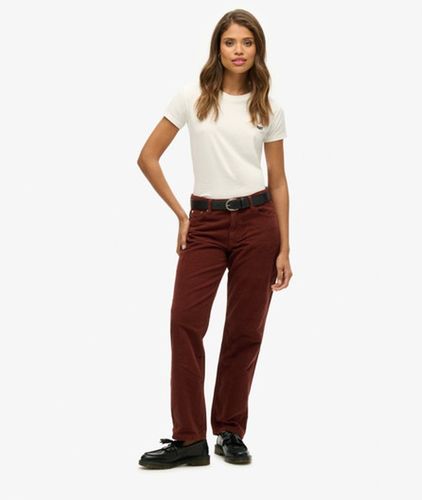 Pantalon Droit en Velours Côtelé Taille: 28/30 - Superdry - Modalova