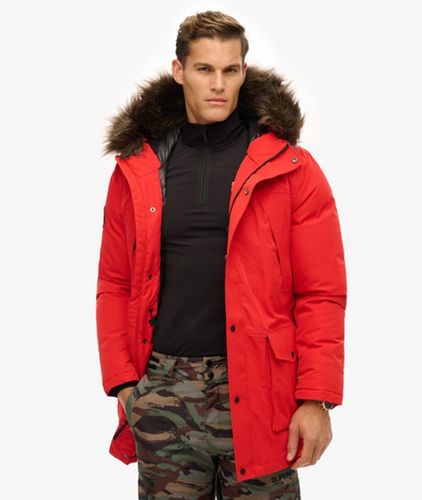 Herren Everest Snow Daunenparka - Größe: L - Superdry - Modalova