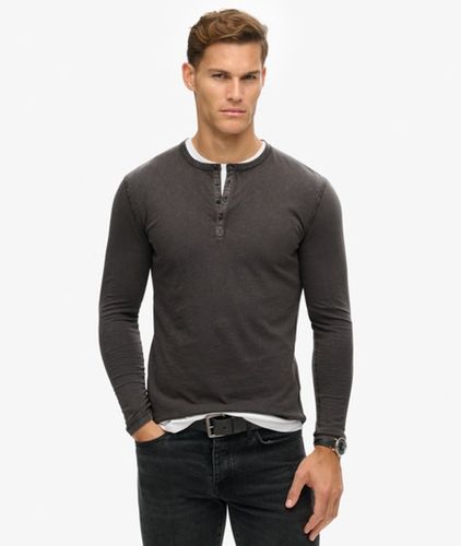 T-shirt Henley à Manches Longues Taille: Xxl - Superdry - Modalova