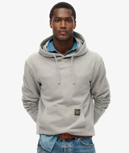 Herren Hoodie mit Lockerer Passform und Kontrastnaht - Größe: L - Superdry - Modalova