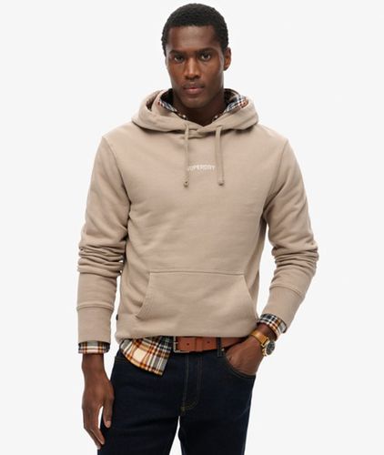 Sweat à Capuche Ample à Motif Et Micro Logo, , Taille: M - Superdry - Modalova