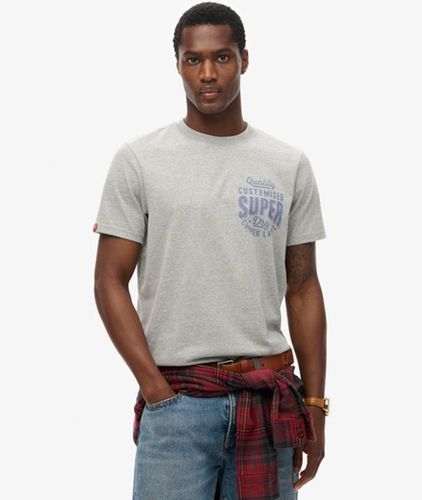 T-shirt à Motif Copper Label sur la Poitrine Taille: S - Superdry - Modalova