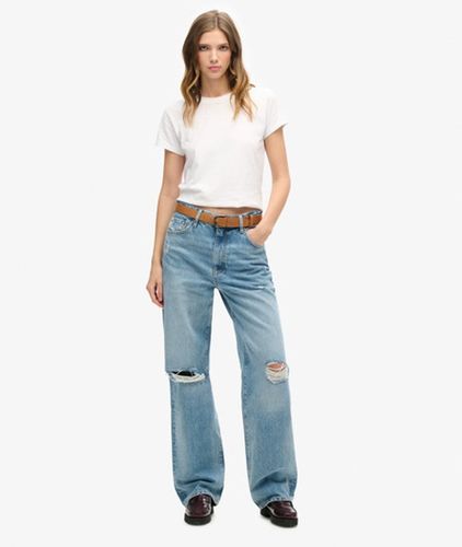Jean Large en Coton bio Taille: 28/30 - Superdry - Modalova