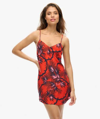 Damen Bedrucktes Mini-trägerkleid Lockere Passform - Größe: 36 - Superdry - Modalova