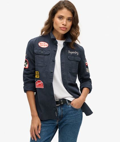 Damen Langärmeliges Pfadfinderhemd - Größe: 36 - Superdry - Modalova