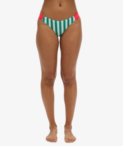 Bas de Bikini Espiègle Rayé Taille: 38 - Superdry - Modalova