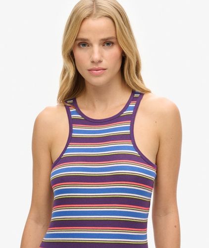 Damen Gestreiftes Vintage Racer-kleid - Größe: 40 - Superdry - Modalova
