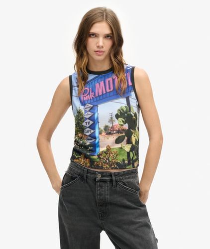 Aux s Impression graphique Débardeur Sub Print, et , Taille: 36 - Superdry - Modalova