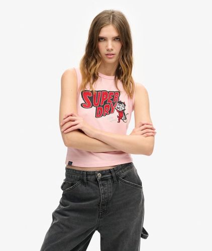 Débardeur Slim Fantaisie Retro / Taille: 36 - Superdry - Modalova