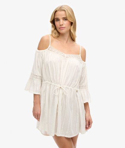 Robe Courte À Épaules Dénudées, , Dames, Taille: 38 Taille: 38 - Superdry - Modalova