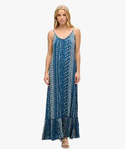 Robe Longue Imprimé Caraco de Plage, , Taille: 38 - Superdry - Modalova