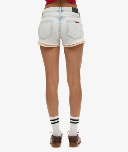 Dames Mini Short en Denim, Taille: 35 - Superdry - Modalova