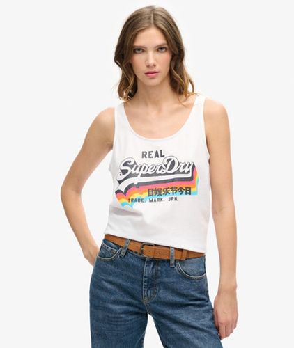 Dames Vintage Logo Débardeur , et Imprimé, Taille: 42 - Superdry - Modalova