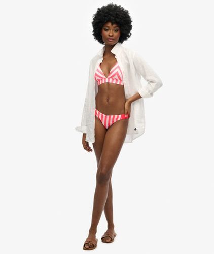 Bas de Bikini Espiègle Rayé Taille: 38 - Superdry - Modalova