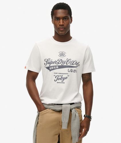 T-Shirt Décontracté Délavé Workwear, & , Taille: L - Superdry - Modalova