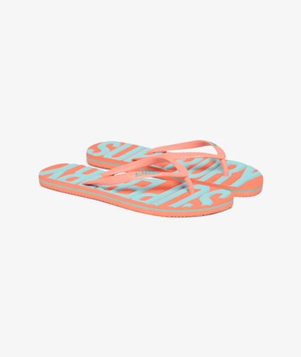 Damen Vegane Vintage Flip-flops - Größe: 5-6 - Superdry - Modalova