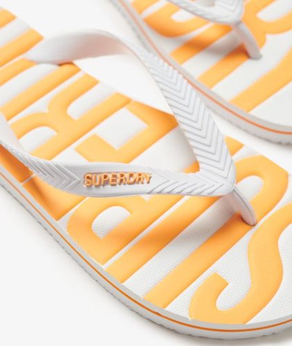 Logo En Relief Vintage Tongs, & , Pointure: M - Superdry - Modalova