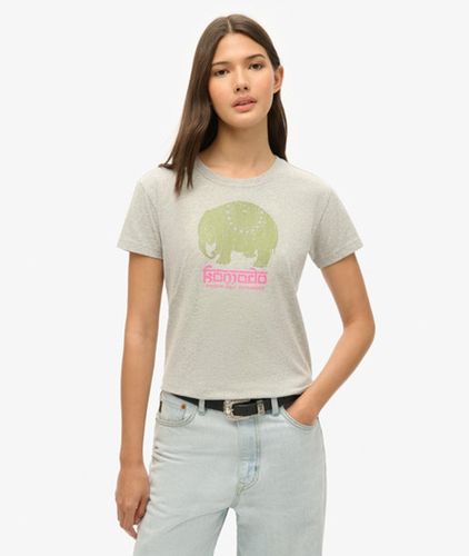 T-shirt x Komodo Hathi Taille: 40 - Superdry - Modalova
