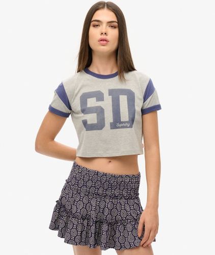 Mini-jupe en Jersey à Volants Taille: 44 - Superdry - Modalova