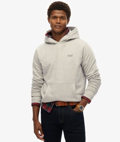 Sweat à Capuche Semi-brossé à Logo Essential Taille: M - Superdry - Modalova