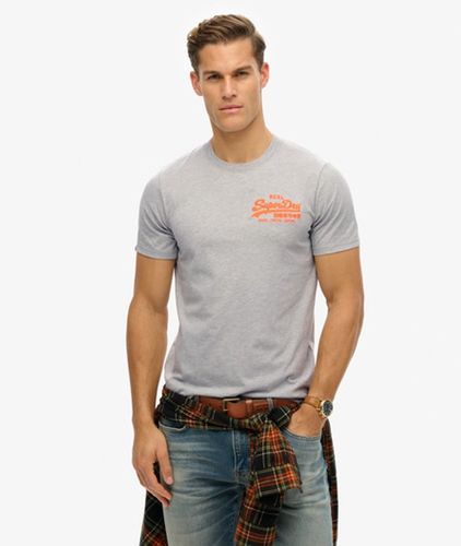 T-shirt Décontracté Vintage Logo Brodé Taille: S - Superdry - Modalova