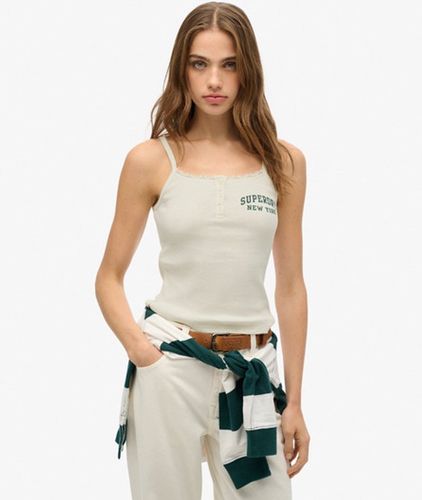 Caraco Boutonné à Motif Athletic Essentials Taille: 40 - Superdry - Modalova