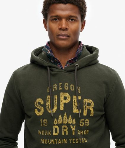Sweat à Capuche Work Shop Taille: S - Superdry - Modalova