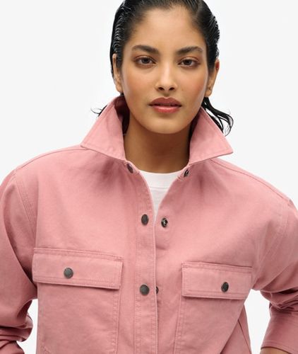 Damen Workwear-hemdjacke - Größe: 42 - Superdry - Modalova