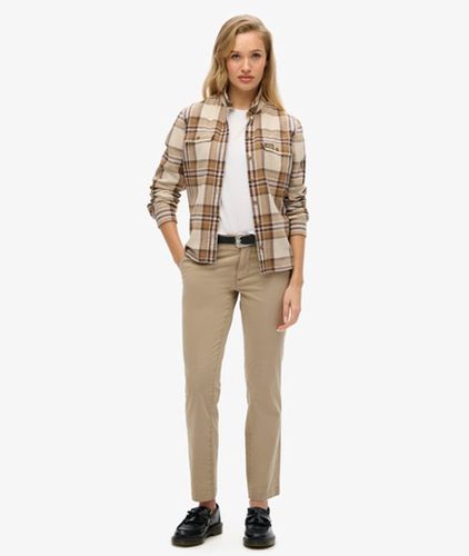 Pantalon Chino à Taille Mi-haute Taille: 30/32 - Superdry - Modalova