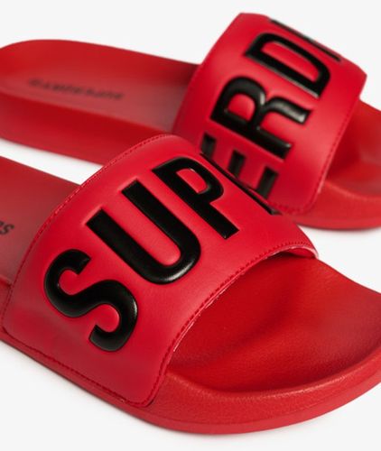 Men's Core Badesandalen mit Grafik - Größe: 6-7 - Superdry - Modalova