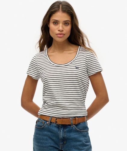 T-shirt à Encolure Dégagée Studios Taille: 36 - Superdry - Modalova