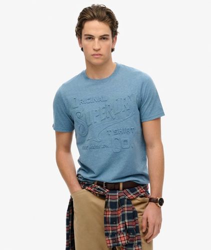 T-shirt Décontracté à Logo en Relief Workwear Taille: L - Superdry - Modalova