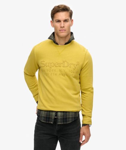 Sweat à Logo ton sur ton Venue Taille: M - Superdry - Modalova