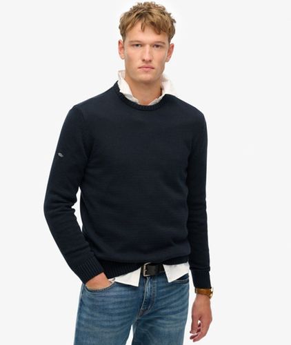 Herren Cotton Classics Strickpullover mit Rundhals - Größe: Xxxl - Superdry - Modalova