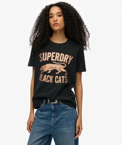 T-shirt Varsity Décontracté à Ornements Taille: 36 - Superdry - Modalova